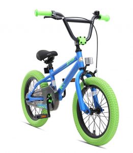 Bicicleta para menores Bikestar con ruedas llamativas