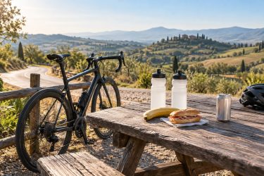 Bebidas energéticas en rutas largas en bici: cómo valorar su lugar en el avituallamiento